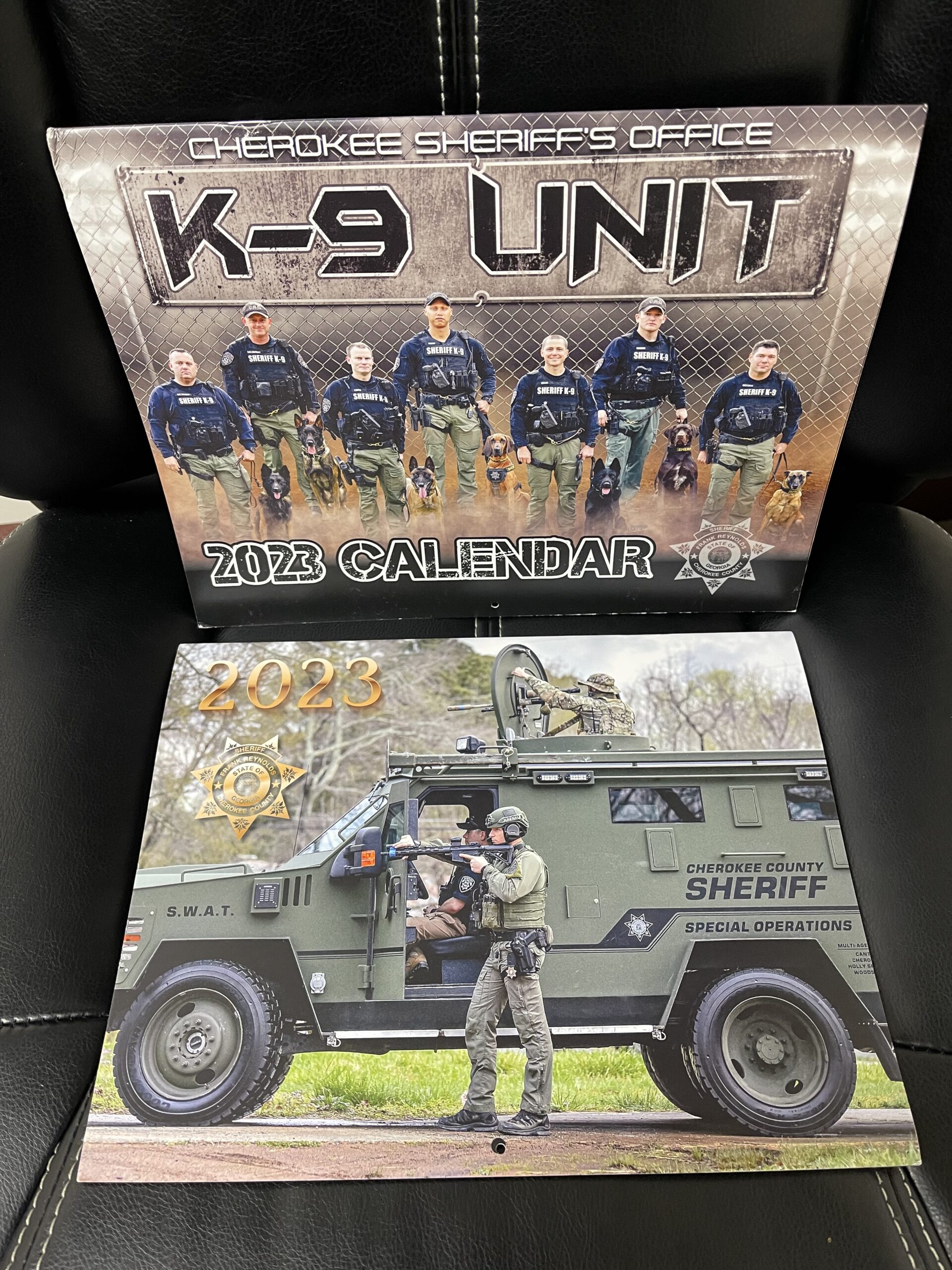 Cherokee County Sheriff's SWAT team calendar
